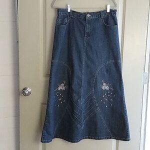 Cal fashion jean skirt sz 30